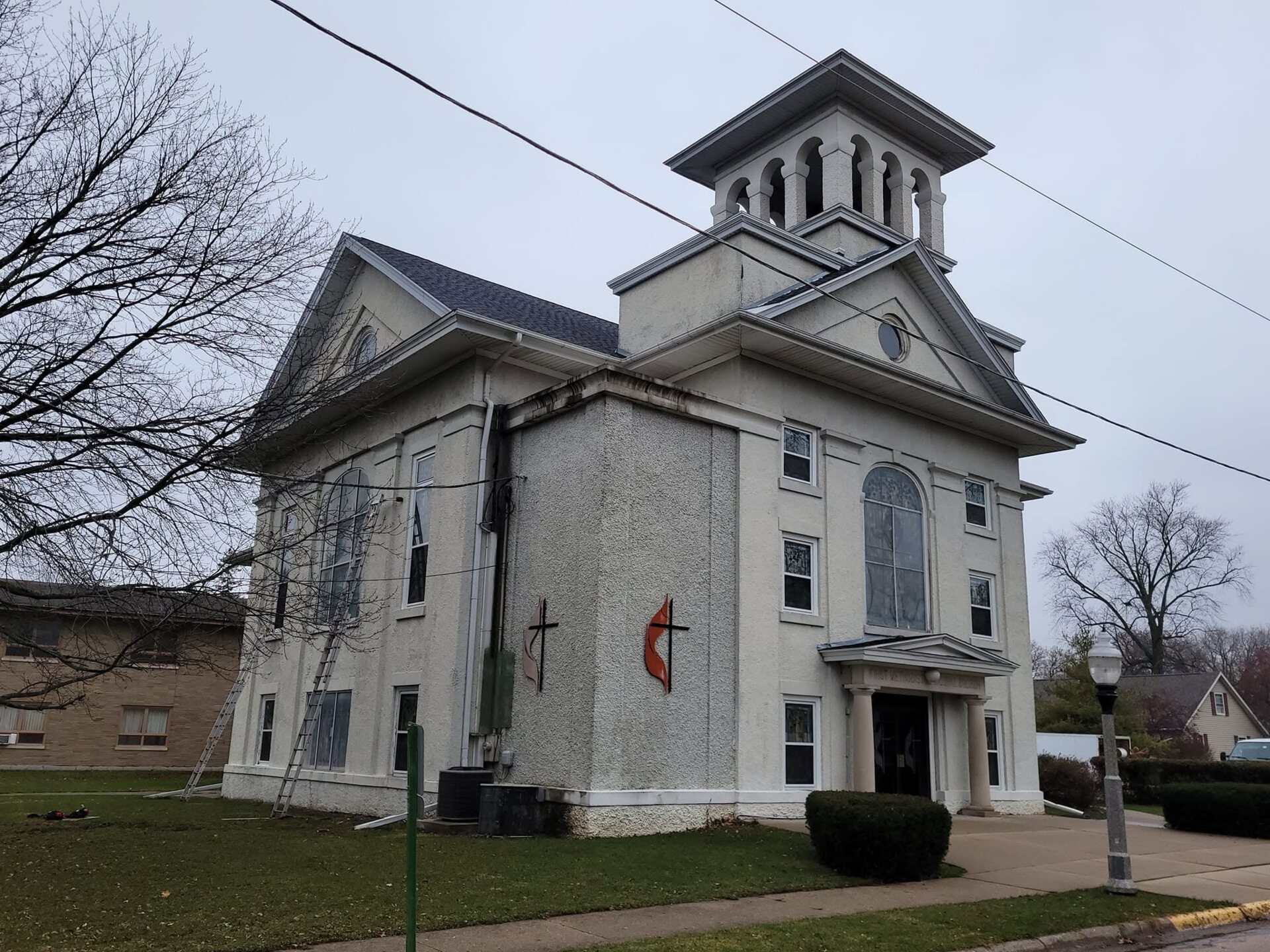 First United Methodist Church at Broadway and East Fifth Street in Sterling